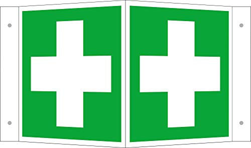 Format 4044589004680 – Rettungsschild Alu Erste Hilfe Fa. 200 x 200 von FORMAT