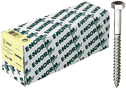 Format 4317784146289 – DIN 571 ST galZn 10 x 50 HP Sechskantmuttern von E-Norm Pro