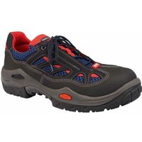 Jalas Sicherheitshalbschuh 3700R Respiro S2 esd srb Gr.45 schwarz/blau/rot von FP
