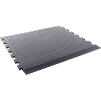 Sonstige - Arbeitsplatzmatte Puzzle sbr, schwarz, Endstück, 13mm, 710x780mm von sonstige