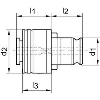 Schnellwechsel-Einsatz es 3 18,0mm/M22 ex - Format von FORMAT
