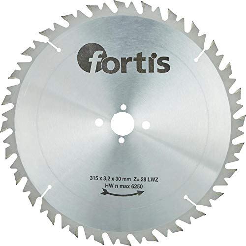 Fortis HW-Kreissägeblatt 315x3,2 x30mm Z28LWZ von FORMAT