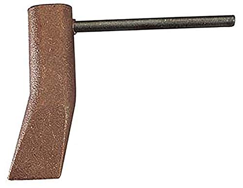 GCE Kupferstück Hammerform mit Eisenstift gekröpft für Propan-Handgriff 350g von FORMAT