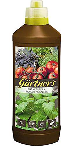 Gärtner's Bio Dünger für Kräuter + Tomaten 1 Liter von FORMAT