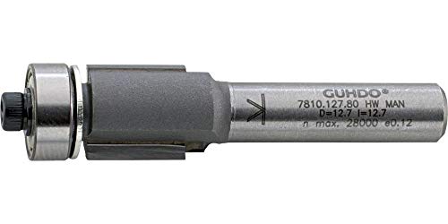HW-Bündigfräser Z2 S8 D12,7 l25 Guhdo von FORMAT