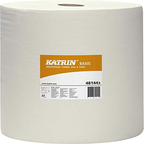 Katrin 481443– umweltrolle naturweiss 3lag, 38 x 38 cm, 1000Bl. Katrin 481443– umweltrolle naturweiss 3lag, 38 x 38 cm, 1000Bl. von FORMAT