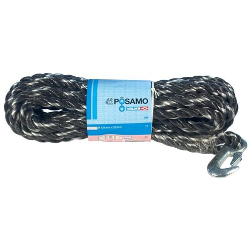 Format 4011645009217 – pp-seil schwarz-ws. 14 mm x 10 m m. Haken von FORMAT
