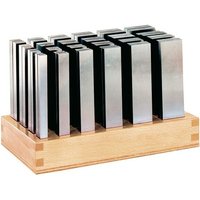 Format - Parallelunterlage-Set p l 150mm im Holzständer von FORMAT