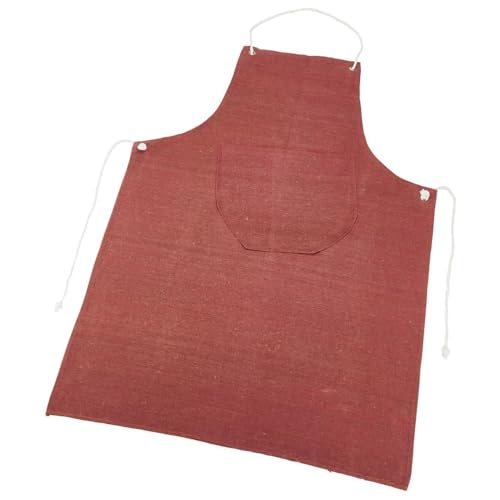 Segeltuchschürze, rot-braun von Kayser
