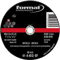 Trennscheibe gerade für Stahl 125x1,6mm FORMAT von FORMAT