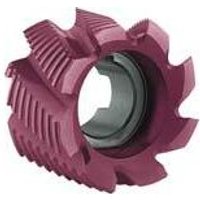 Walzenstirnfräser DIN1880 HSSCo8 TypNR TiALN80x45mm Format von FORMAT