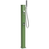 Jolly Go Formidra 20L 24x26x120cm Solar Outdoor Dusche - Aluminium - Abnehmbare Handbrause, Mischbatterie und Fußspülung von FORMIDRA