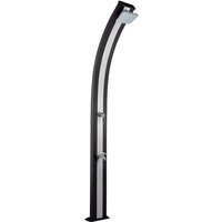 Spring Solardusche 30 Liter Gartendusche Außendusche Aluminium Anthrazit/Silber - Formidra von FORMIDRA