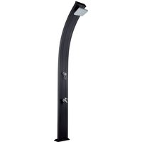 Spring Solardusche 30 Liter Gartendusche Außendusche Aluminium Anthrazit - Formidra von FORMIDRA
