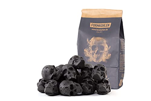 FORMKOHLEN Totenkopf - 15er Tüte von FORMKOHLEN