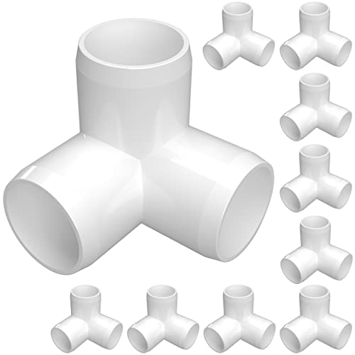 FORMUFIT 3-Wege-PVC-Winkelverschraubung, 1,27 cm, 10 Stück, Möbelqualität FORMUFIT 3-Wege-PVC-Winkelverschraubung, 1,27 cm, 10 Stück, Möbelqualität von FORMUFIT