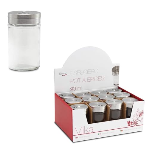 FORNOR 15344 Vorratsbehälter „MIKA“ mit Drehdeckel, 90 ml von FORNOR