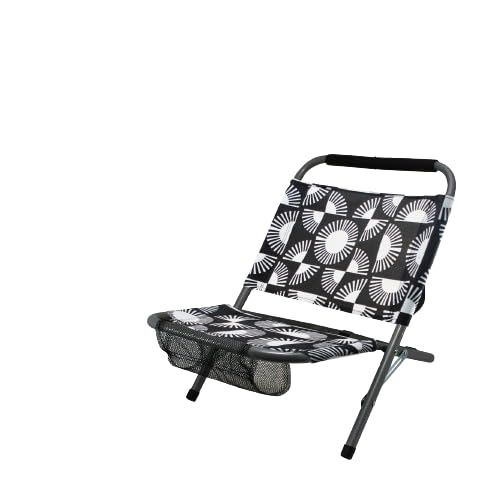 FORNOR 16062 Geometrischer Strandstuhl, 62 x 47 x H47 von FORNOR