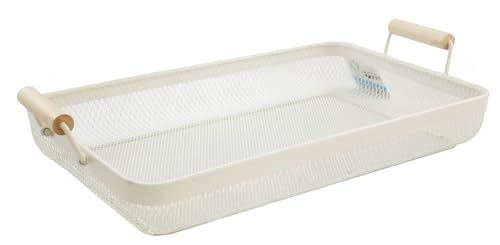 FORNOR 16152 Plateau Blanc Bora 43 x 26 x H6,5 cm von FORNOR