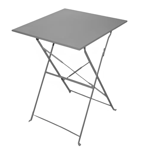 FORNOR MESA Metal PLEGABLE Java 70 x70 x H71 cm ANTHRAZITA von FORNOR