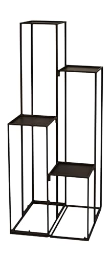 FORNOR Pflanzenständer aus Metall, 48 x 48 x 132 cm von FORNOR