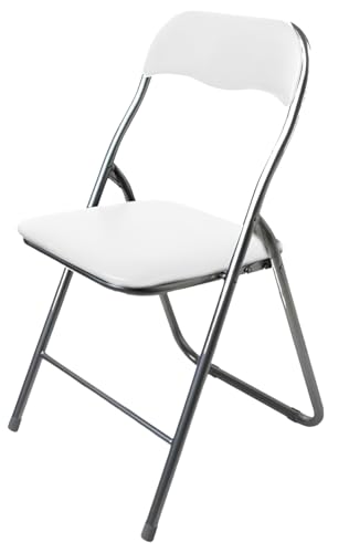 FORNOR 20721 WEISSER PVC-KLAPPSTUHL 44 x 48 x H 80 von FORNOR