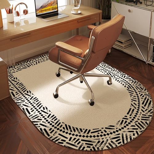 FORRTY Bodenschutzmatte Für Holzboden, Bogenförmige Stuhlmatte Für Drehstuhl, Schutzteppich Für Boden, Leise Matte Unter Tisch, Waschbarer Rutschfester Teppich Für Büro Zuhause(Patterns14,100X140CM) FORRTY Bodenschutzmatte Für Holzboden, Bogenförmige Stuhlmatte Für Drehstuhl, Schutzteppich Für Boden, Leise Matte Unter Tisch, Waschbarer Rutschfester Teppich Für Büro Zuhause(Patterns14,100X140CM) von FORRTY