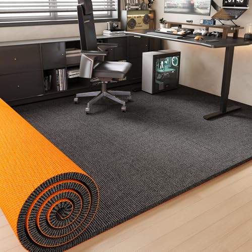 FORRTY Bodenschutzmatte Für Holzboden, rutschfeste Stuhlmatte Büro, Bürostuhl Unterlage Für Rollstühle, Gaming Stuhlmatte Schreibtisch, Leicht Reinigen Matte Für Home Office(Dark Gray,120X150CM) FORRTY Bodenschutzmatte Für Holzboden, rutschfeste Stuhlmatte Büro, Bürostuhl Unterlage Für Rollstühle, Gaming Stuhlmatte Schreibtisch, Leicht Reinigen Matte Für Home Office(Dark Gray,120X150CM) von FORRTY