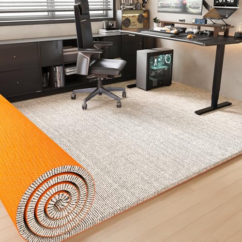 FORRTY Bodenschutzmatte Für Holzboden, rutschfeste Stuhlmatte Büro, Bürostuhl Unterlage Für Rollstühle, Gaming Stuhlmatte Schreibtisch, Leicht Reinigen Matte Für Home Office(Off-White,160X160CM) FORRTY Bodenschutzmatte Für Holzboden, rutschfeste Stuhlmatte Büro, Bürostuhl Unterlage Für Rollstühle, Gaming Stuhlmatte Schreibtisch, Leicht Reinigen Matte Für Home Office(Off-White,160X160CM) von FORRTY