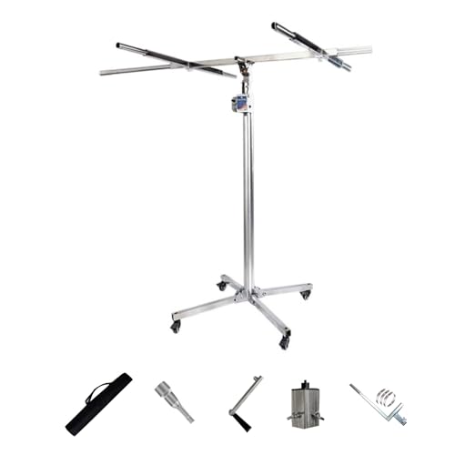 FORRTY Plattenheber Trockenbau Heber Für Gipskartonplatten Mit Rollen Feststellbare Bauwerkzeuge Einfach Zu Montieren Konstruktiv Stabil(4.1m) von FORRTY