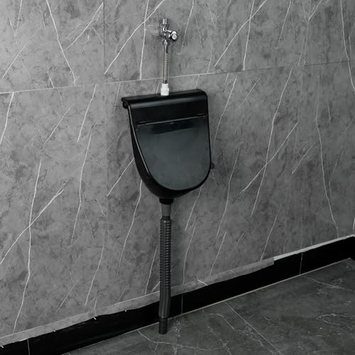 FORRTY Wandurinal For Männer Mit Deckel, Wasserloses Urinal Mit Schlauch, Tragbare Outdoor Toilette, Mobiles Urinal For Garage, Zuhause, Schule, Hotel, Werkstatt Oder Wohnmobil(Gray) von FORRTY