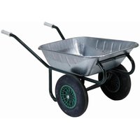 FORT 215-90/2 Profi 2-Rad Bauschubkarre Schubkarre Gartenkarre 90L von FORT