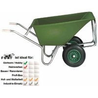 FORT FS 165/2 2-Rad Landwirtschaftskarre Silokarre 165L HDPE-Tiefmulde von FORT