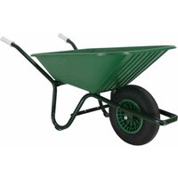 Fort - Gartenkarre 90 Liter PP-Mulde, lackierter Rahmen mit Kippbügel von FORT