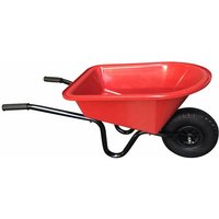 Fort - Kinderschubkarre Kinderkarre Schubkarre Gartenkarre Rot 20 Liter von FORT
