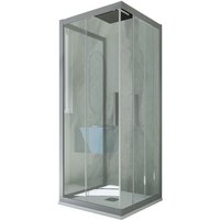 3-seitige Duschkabine 70x90x70 Klarglas Silver Kolors Trio 3-seitige Duschkabine 70x90x70 Klarglas Silver Kolors Trio von FORTE