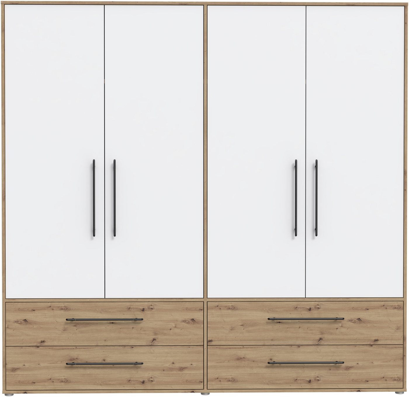 FORTE Drehtürenschrank (B/H/T ca. 205,9x200,1x58,8cm) FORTE Drehtürenschrank (B/H/T ca. 205,9x200,1x58,8cm) von FORTE