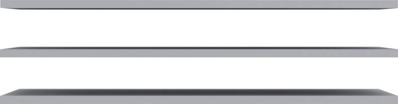 FORTE Einlegeboden (3 St), 3-teiliges Set von FORTE