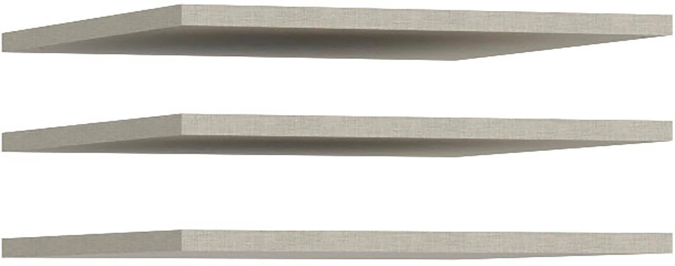 FORTE Einlegeboden (3 St), 3er Set Einlegeboden, variable Positionierung, Textilstruktur von FORTE