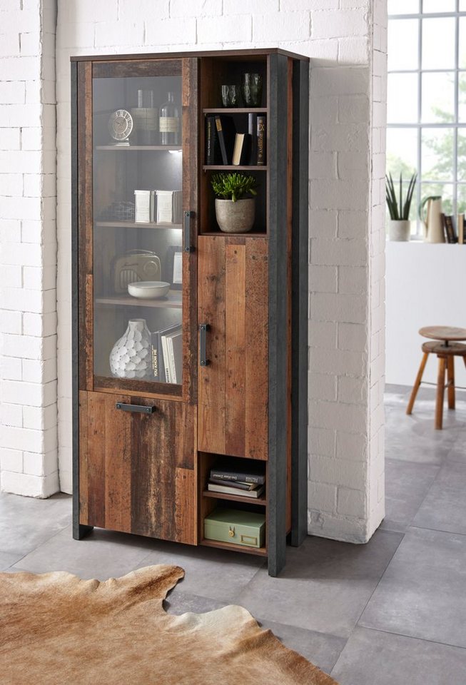 FORTE Highboard Clif, Höhe 205 cm von FORTE