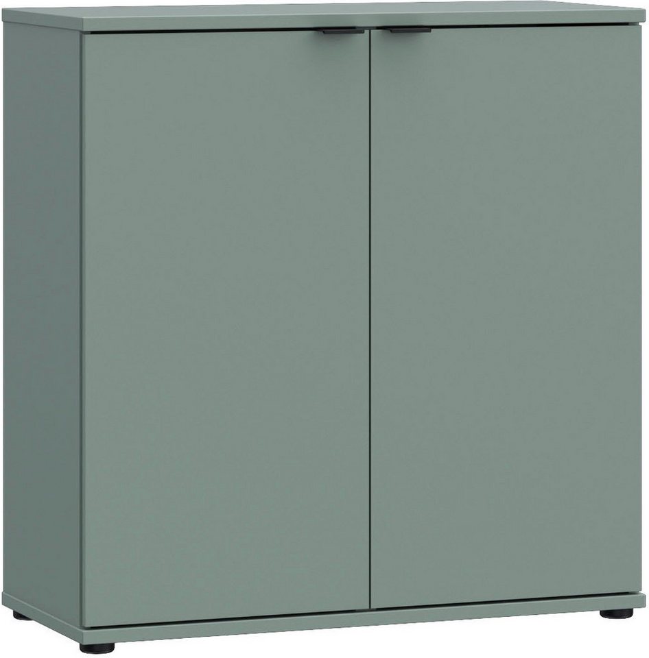 FORTE Kommode Ganymede, Kommode, Stauraum, Metallgriffe, 4 Dekore, Breite 80,1cm FORTE Kommode Ganymede, Kommode, Stauraum, Metallgriffe, 4 Dekore, Breite 80,1cm von FORTE