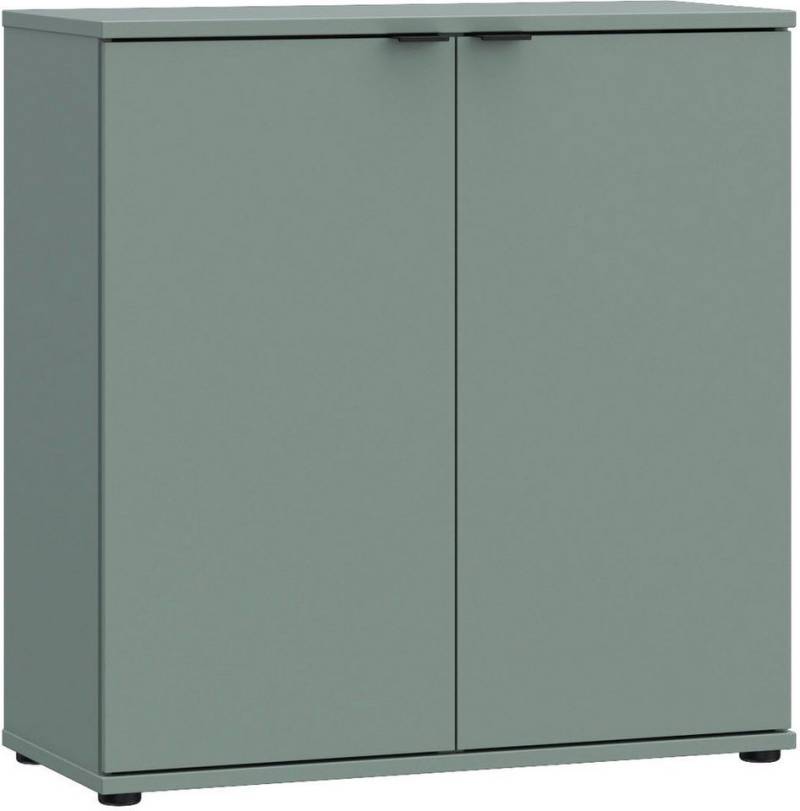 FORTE Kommode Ganymede, Kommode, Stauraum, Metallgriffe, 4 Dekore, Breite 80,1cm von FORTE