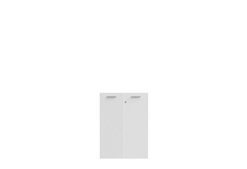 FORTE Schranktür in weiss - 79,1x108,5x1,5cm (BxHxT) von FORTE