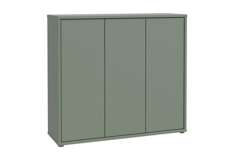FORTE Schuhschrank ALICE SPRINGS, Salbeigrün, 3 Türen, B 109 x H 99 x T 35 cm von FORTE