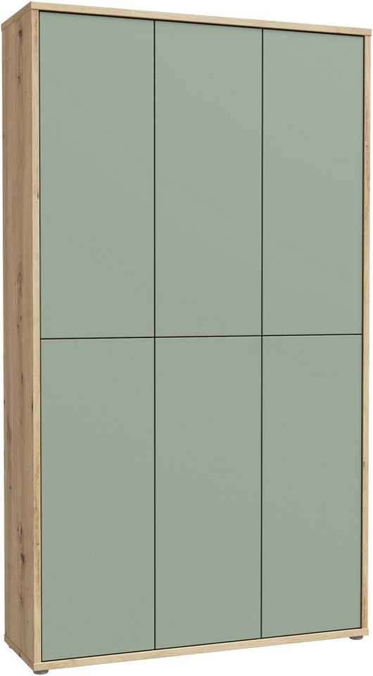 FORTE Schuhschrank Alice Springs (B/H/T 109,2/191,9/34,9 cm) Stauraumschrank, Mehrzweckschrank, (B/H 109cm x 192cm), mit 16 Böden FORTE Schuhschrank Alice Springs (B/H/T 109,2/191,9/34,9 cm) Stauraumschrank, Mehrzweckschrank, (B/H 109cm x 192cm), mit 16 Böden von FORTE