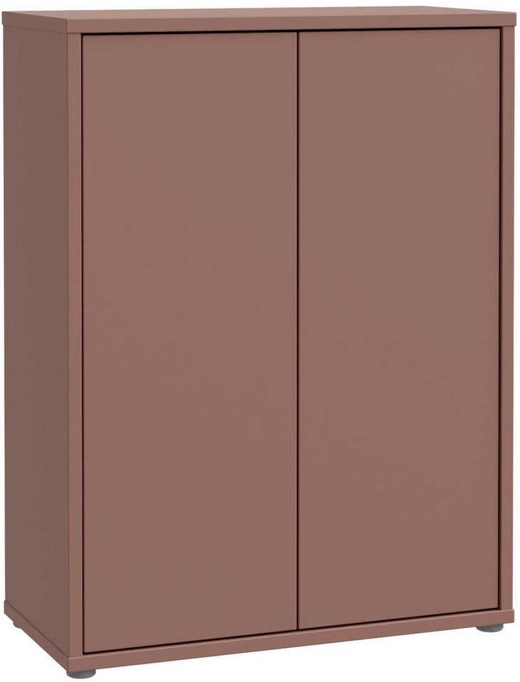 FORTE Schuhschrank Alice Springs (B/H/T 74,5/99,1/34,9 cm) Stauraumschrank, Mehrzweckschrank, grifflose Front, Push to open von FORTE