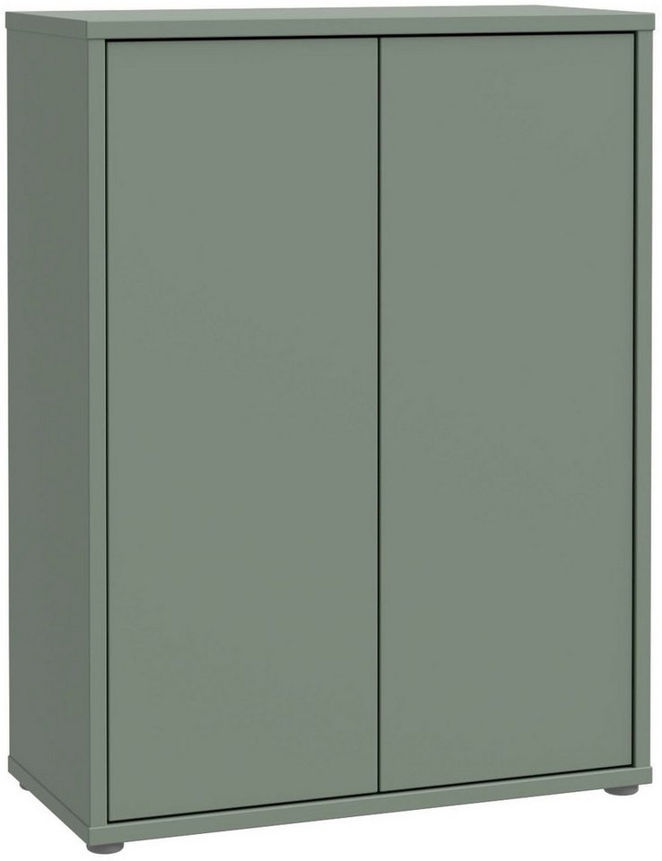 FORTE Schuhschrank Alice Springs (B/H/T 74,5/99,1/34,9 cm) Stauraumschrank, Mehrzweckschrank, grifflose Front, Push to open von FORTE