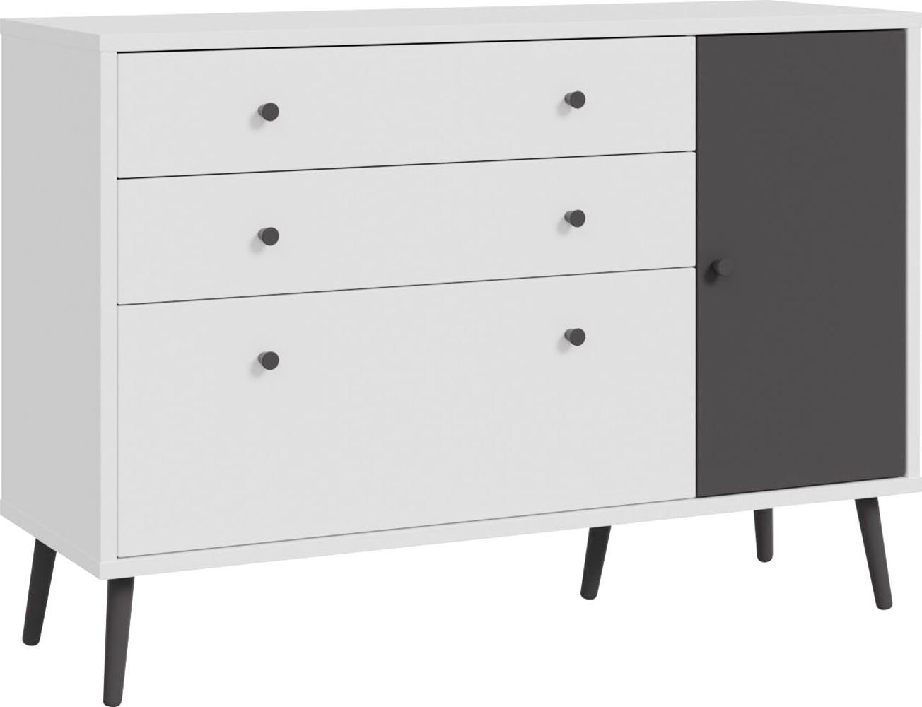 FORTE Sideboard Harllson EasyKlix by Forte, die neue geniale Art Möbel aufzubauen von FORTE