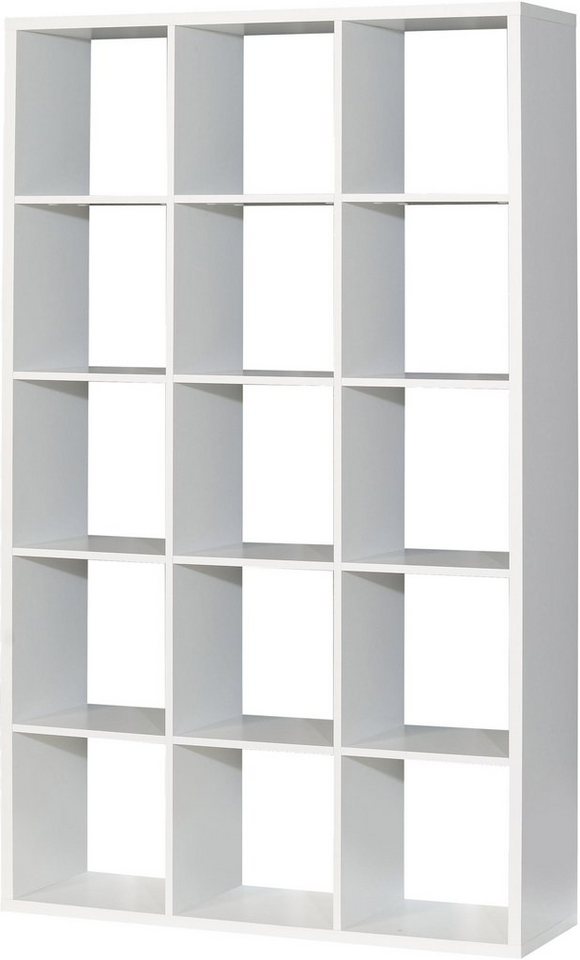 FORTE Standregal Mauro, Raumteiler, sorgt für Stil und Ordnung, 5 Fächer, Jedes Fach ist bis zu 5 kg belastbar, Fachgröße 33x33cm FORTE Standregal Mauro, Raumteiler, sorgt für Stil und Ordnung, 5 Fächer, Jedes Fach ist bis zu 5 kg belastbar, Fachgröße 33x33cm von FORTE