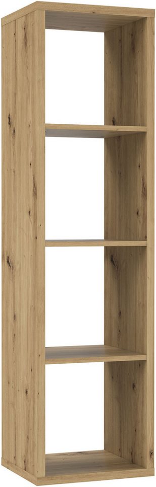 FORTE Standregal Mauro, FSC®-zertifiziert, Fachgröße 33x33cm, 4 Fächer FORTE Standregal Mauro, FSC®-zertifiziert, Fachgröße 33x33cm, 4 Fächer von FORTE